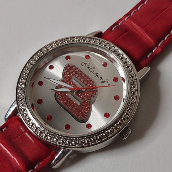 Red And Silver Tone Dale Earnhardt Jr Watch Number 8 - Picture 5 of 14